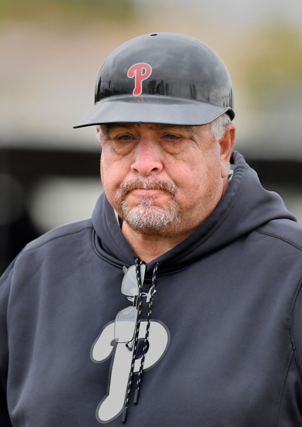 Jesse Mendez, Pomona's head coach. The team hosted the game against Boyle Heights' Salesian in Pomona, Calif. they lost 2-7 in CIF Southern Section Division 5 second-round action Tuesday, May 7, 2019. (Photo by Cindy Yamanaka, The Press-Enterprise/SCNG)